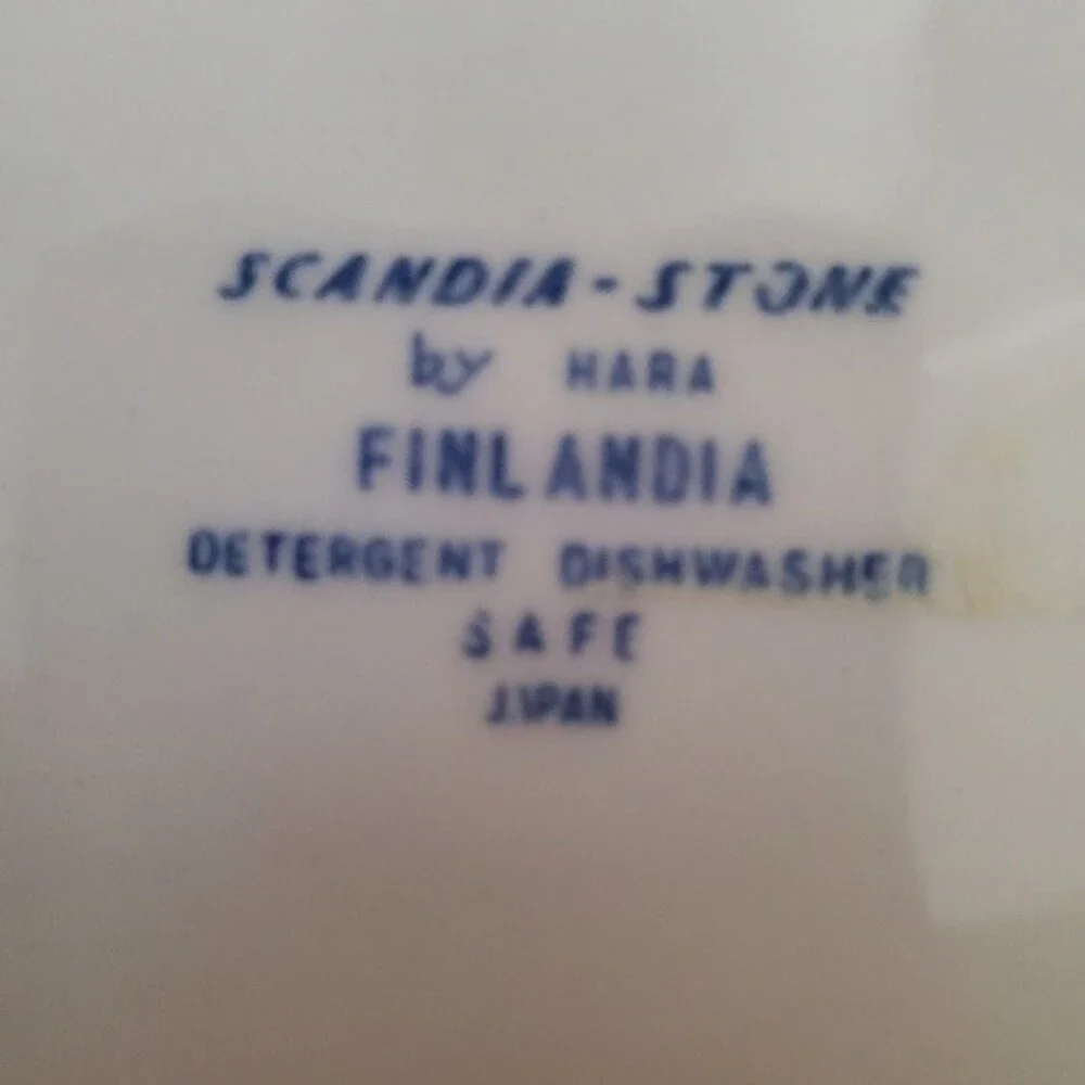 SCANDIA-STONE BOWL FINLANDIA   by HARA